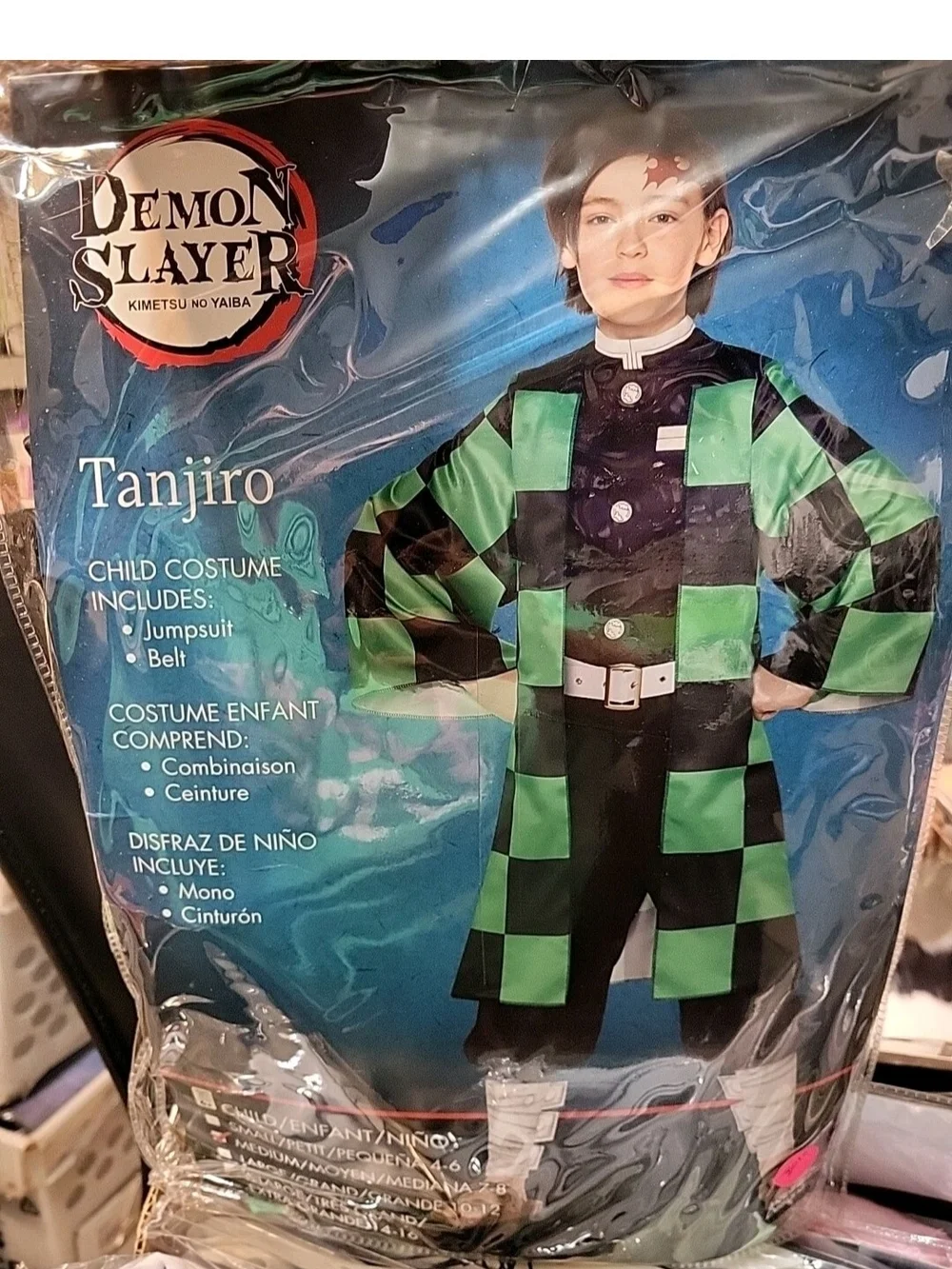 Tanjiro Child Costume - Green & Black #3010